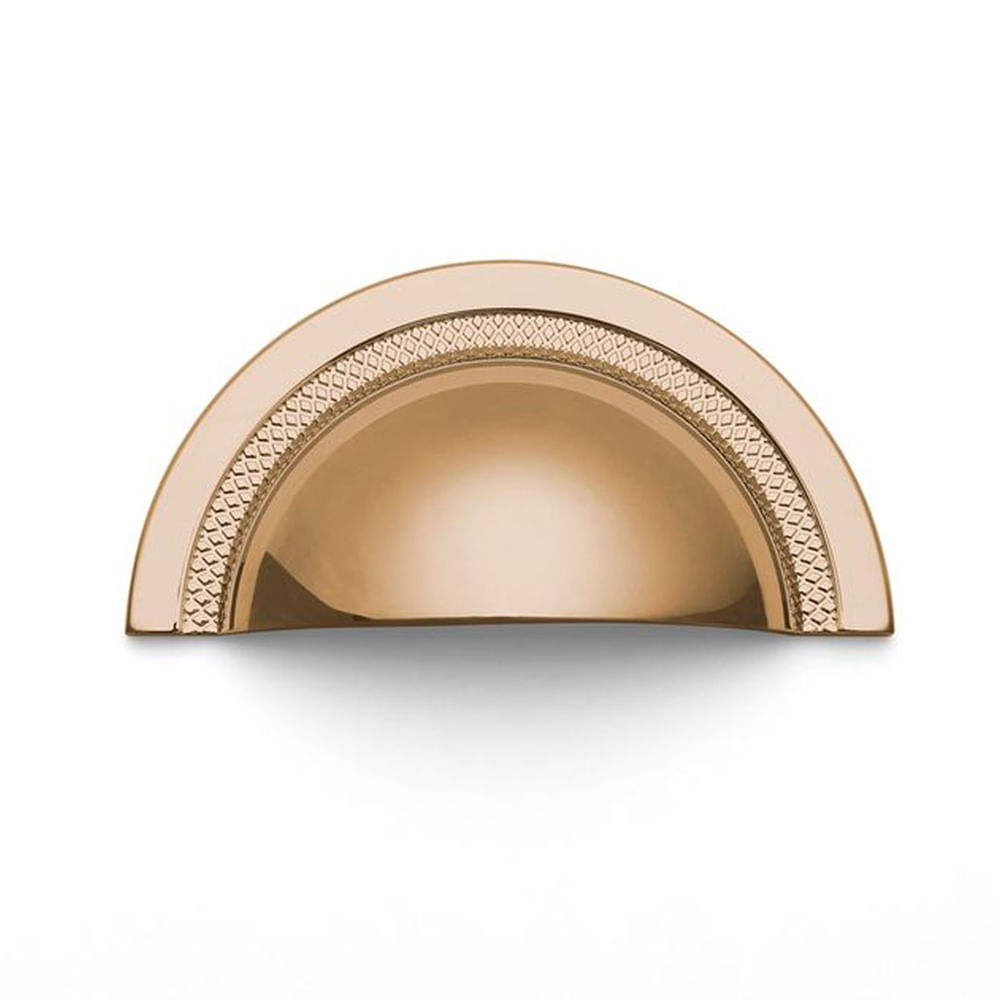 Puxador Concha Shell 48mm Gold Zen